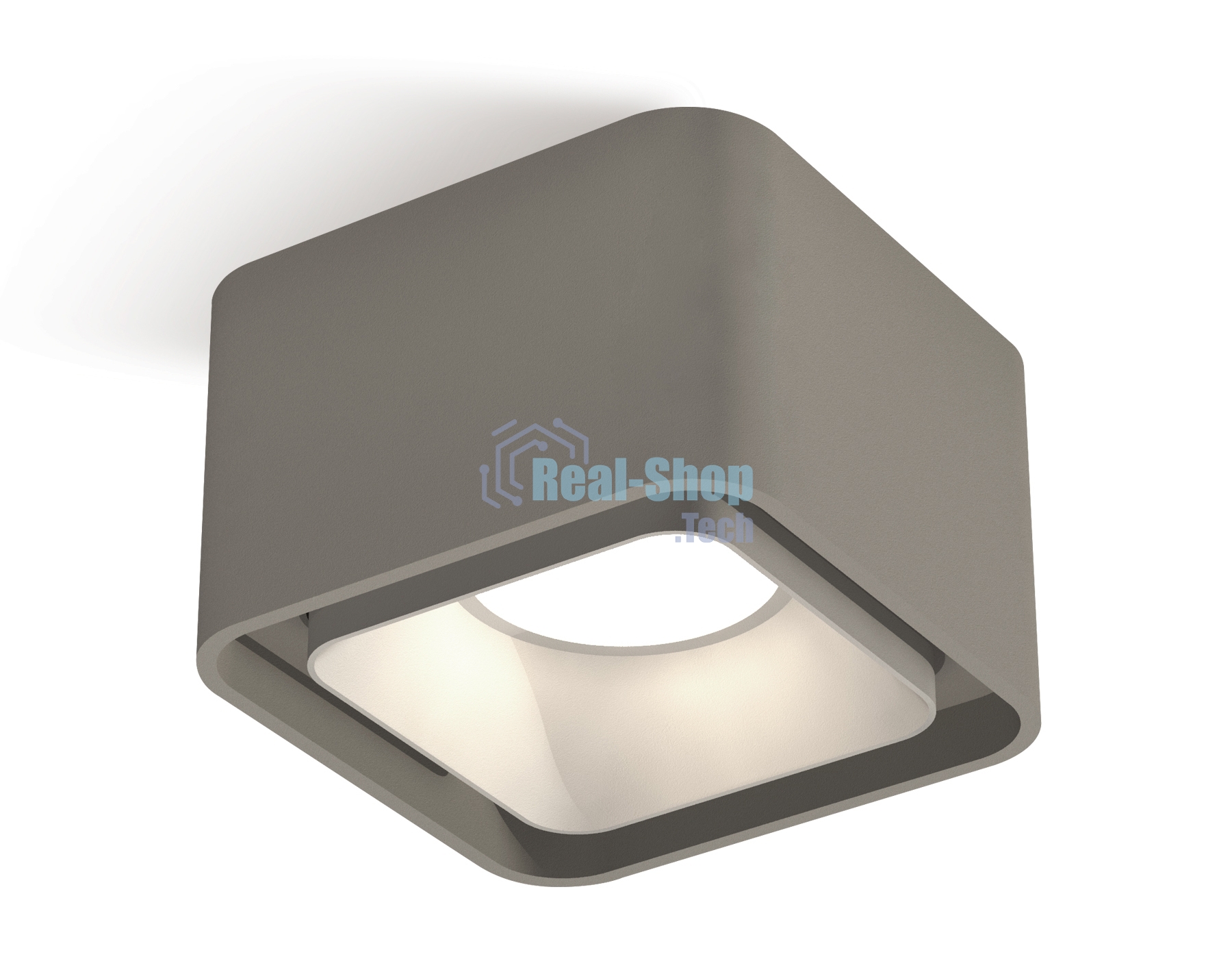 Светильник Ambrella Light XS7834001 SGR/SWH серый песок/белый песок MR16 GU5.3 (C7834, N7701)