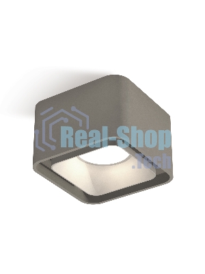 Светильник Ambrella Light XS7834001 SGR/SWH серый песок/белый песок MR16 GU5.3 (C7834, N7701)