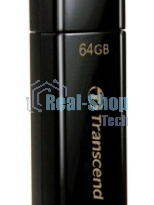 Флешка USB Transcend JetFlash 350 (TS64GJF350), 64Gb, USB 2.0, R/W 15/7, черный