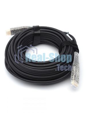 Кабель HDMI 20 м (HIGH speed, Metal gold, Optical) 8K VER 2.1 Кабель HDMI 20 м (HIGH speed, Metal gold, Optical) 8K VER 2.1