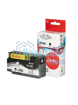 Картридж струйный Sakura L0S70AE (№953XL Black) для HP, черный, 56 мл., 2000 к.