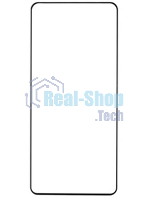 Защитное стекло Full Glue для Huawei Nova Y73 черная рамка Borasco