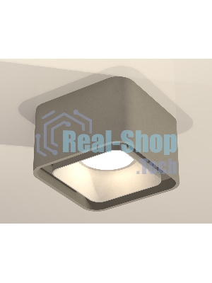 Светильник Ambrella Light XS7834001 SGR/SWH серый песок/белый песок MR16 GU5.3 (C7834, N7701)