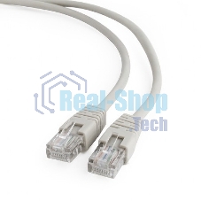 Патч-корд FTP Cablexpert cat.6, 15м, литой, многожильный, серый