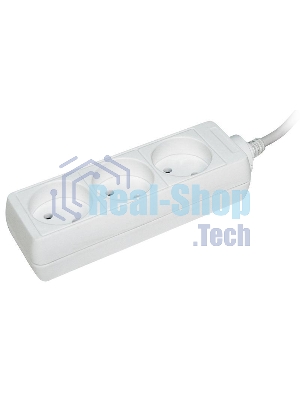 Удлинитель 3х3 м без заземл. 10А IP20 У3 2P IEK WYP10-06-03-03-N