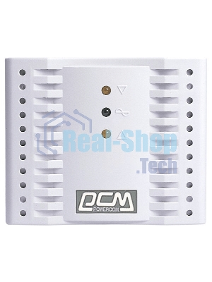 Стабилизатор напряжения Powercom TCA-1200 600Вт 1200ВА белый