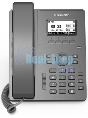 Телефон IP Flyingvoice P10P черный