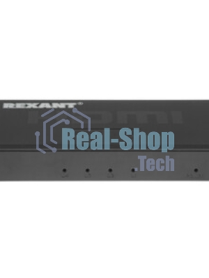 Делитель Rexant гнездо HDMI на 4 гнезда HDMI, пластик