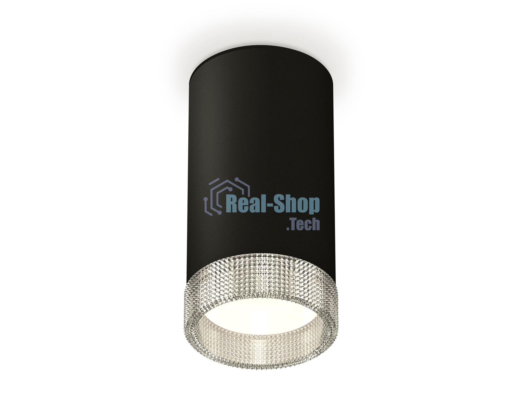 Светильник Ambrella Light XS8162010 SBK/CL черный песок/прозрачный GX53 (C8162, N8480)