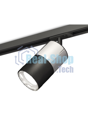 Светильник Ambrella light XT7402070 SBK/PSL/PBK черный песок/серебро полированное/черный полированный MR16 GU5.3