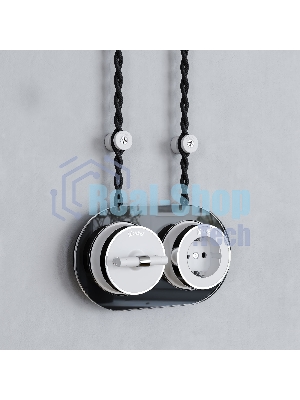 Изоляторы Werkel Vintage 100 шт (белый матовый) W6433401