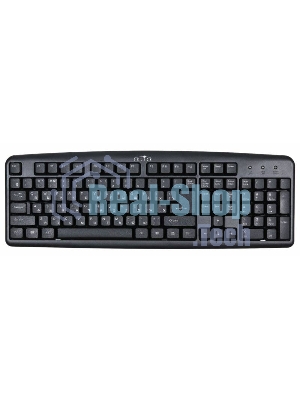 Клавиатура Oklick 100M HW3 проводная, USB Type-A, чёрный