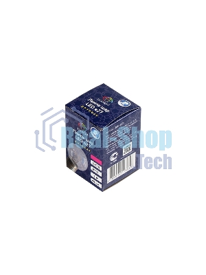 Лампа шар Neon-night e27 6 LED Ø45мм - розовая, прозрачная колба, эффект лампы накаливания