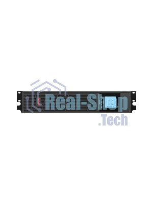 Линейно-интерактивный ИБП ДКС серии Info Rackmount Pro, 1000 ВА/800Вт,1/1, USB, RJ45, 6xIEC C13, Rack 2U, SNMP/AS400 slot, 2x7Aч