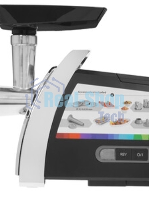 Мясорубка электрическая Bosch MFW67440 черный, 2000 Вт, 3.5 кг/мин, реверс, защита от перегрузки, насадки - 4