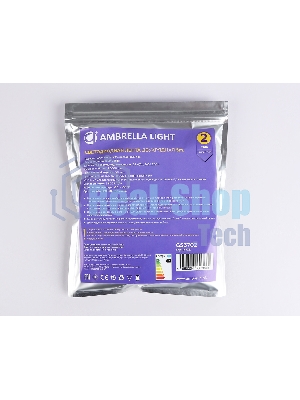 Светодиодная лента Ambrella light GS3702 2835 240Led /24W m/ 24V IP20 4500K/ 5000*14*1.2mm (2 конт.)