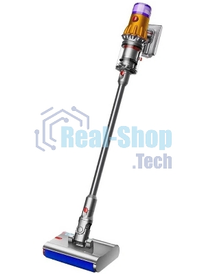 Пылесос вертикальный Dyson V12S Detect Slim Submarine 485350-01 золотой/серый металлик, питание от аккумулятора, 150 Вт, уборка сухая/влажная, пылесборник 0.35 л