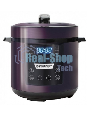 Мультиварка-скороварка Endever VITA 98 черный/сливовый электрическая Endever Vita 98