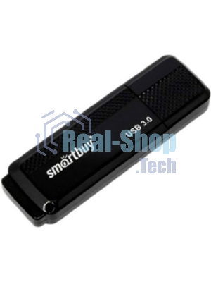 Флешка USB Smartbuy V-Cut DOCK BLACK (SB64 GbDK-K3), 64 Gb, USB 3.1 Gen 1, R/W 75/25, черный