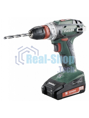 Дрель-шуруповерт Metabo BS 18 Quick 602217500, 18 В, 2 Ач, 48 Нм, щеточный