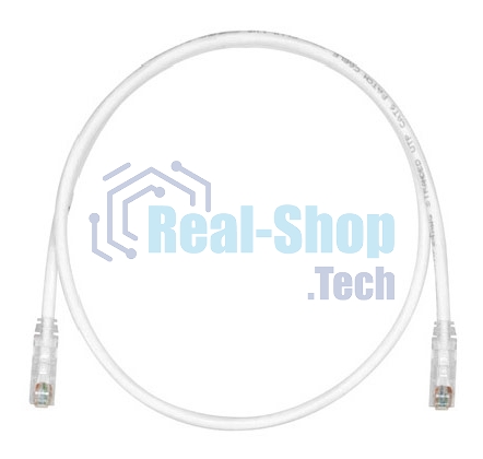 Патч-корд Panduit UTPSPL7MY UTP вилка RJ-45-вилка RJ-45 кат.6 7м белый LSZH