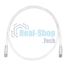 Патч-корд Panduit UTPSPL7MY UTP вилка RJ-45-вилка RJ-45 кат.6 7м белый LSZH