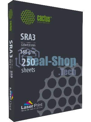 Бумага Cactus CS-LPSRA3160250 SRA3/160г/м2/250л./белый для лазерной печати
