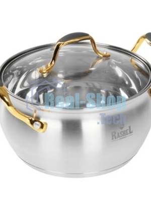 Кастрюля RASHEL Голд R-300Н 3,6 л