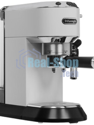 Кофеварка эспрессо DeLonghi EC685.W белый, исп. кофе - молотый/чалды, 1.1 л, 1350 Вт, 15 бар
