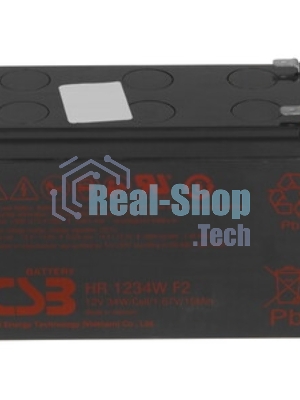 Батарея CSB HR 1234W (12V, 9Ah) клеммы F2