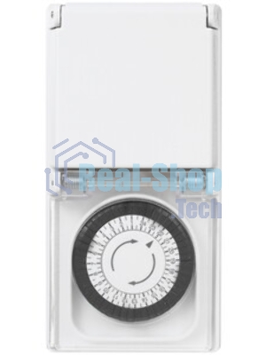 Розетка с механическим таймером в защитном корпусе IP 44 Rexant RX - 23