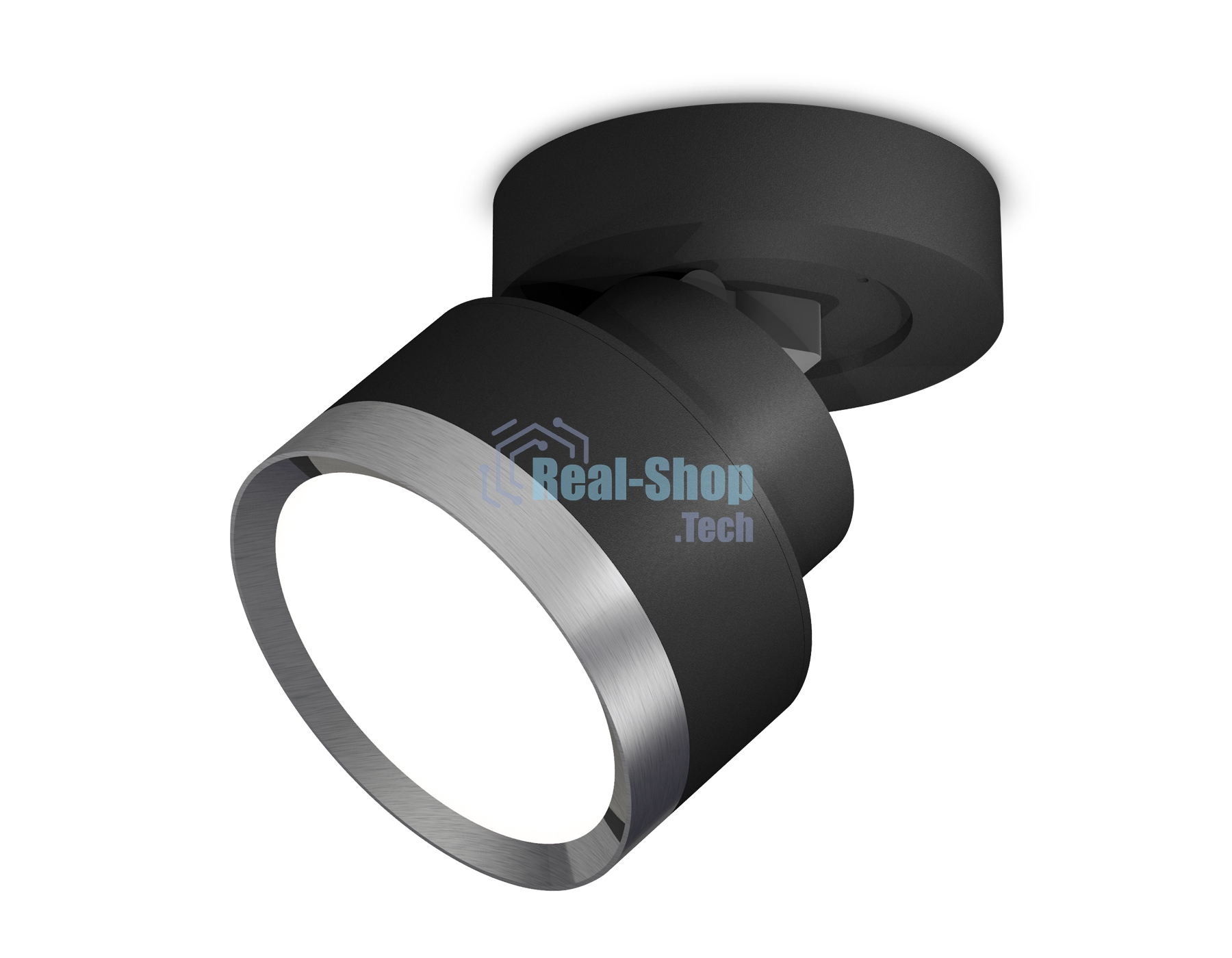 Светильник Ambrella Light XM8102006 SBK/PPH черный песок/графит полированный GX53 (A2229, A2106, C8102, N8133)