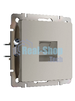 Розетка Ethernet RJ-45 (дымчатый)