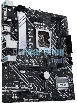 Материнская плата ASUS PRIME H610M-A D4-CSM, LGA 1700, Intel H610, 2xDDR4, 4xSATA, 2xM.2, 1xPCIe 4.0 x16, 1xPCIe x1, 1xDP, 1xD-Sub, 1xHDMI, 1x 1Gb LAN, 4xUSB-A 2.0, 2xUSB-A 3.2 Gen 1, 7.1, mATX