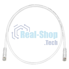 Кабель Патч-корд Panduit UTPSP5MY вилка RJ-45-вилка RJ-45 кат.6 5м белый ПВХ