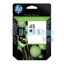 Картридж Hi-Black (51645AE) для HP DJ 850C/970C/1600C, №45, Bk NEW