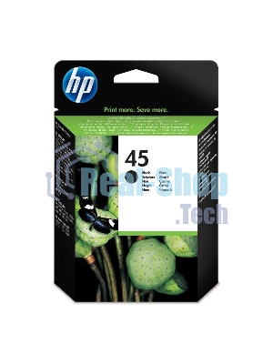 Картридж Hi-Black (51645AE) для HP DJ 850C/970C/1600C, №45, Bk NEW