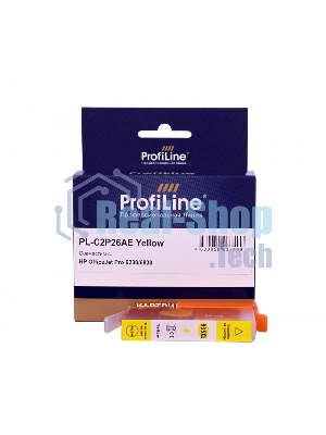 Картридж струйный ProfiLine PL-C2P26AE (№935XL) для принтеров HP OfficeJet Pro 6230/6830 с чернилами на водной основе Yellow