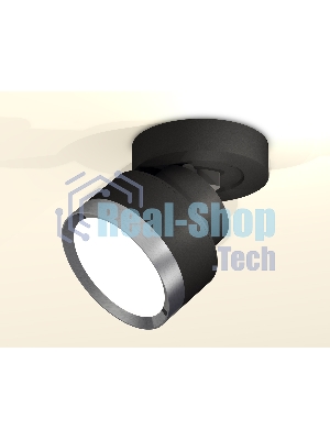 Светильник Ambrella Light XM8102006 SBK/PPH черный песок/графит полированный GX53 (A2229, A2106, C8102, N8133)