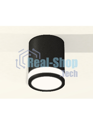 Светильник Ambrella Light XS6302060 SBK/FR черный песок/белый матовый MR16 GU5.3 (C6302, N6221)
