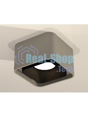 Светильник Ambrella Light XS7834002 SGR/SBK серый песок/черный песок MR16 GU5.3 (C7834, N7702)