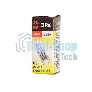 Лампа галогенная ЭРА G9-JCD-60-230V-Cl(100/1000/30000)