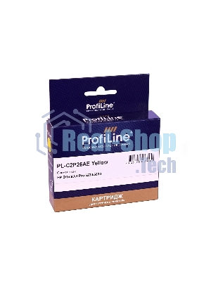 Картридж струйный ProfiLine PL-C2P26AE (№935XL) для принтеров HP OfficeJet Pro 6230/6830 с чернилами на водной основе Yellow