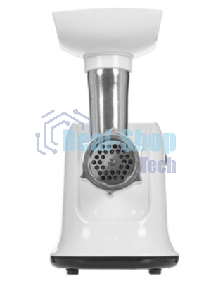 Мясорубка электрическая Sakura SA-6420W белый, 1500 Вт, 1.2 кг/мин, реверс, защита от перегрузки, насадки - 1
