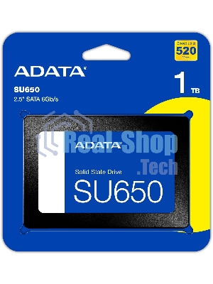 Накопитель SSD ADATA Ultimate SU650, 1Tb, SATA III, 2.5
