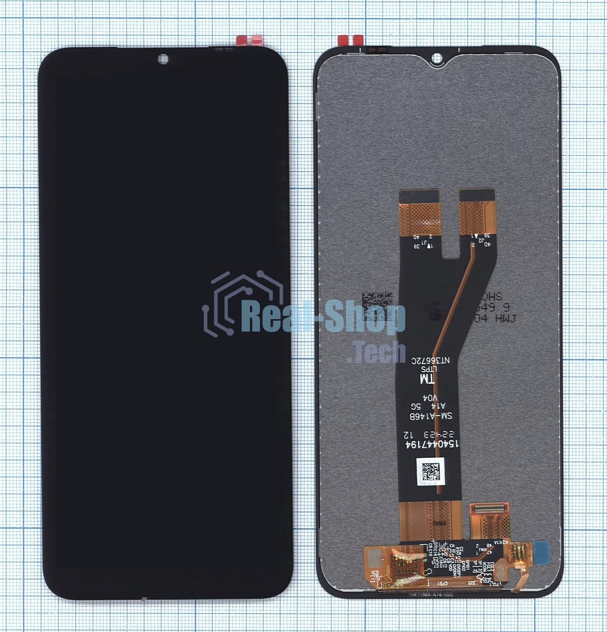 Дисплей (модуль) для Samsung Galaxy A14 5G SM-A146B в сборе с тачскрином черный