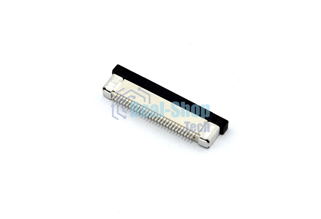 Разъем FPC Half Coverage Top Contact 0.5K-BS-28PWB 28 pin высота 2мм шаг 0,5мм