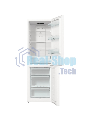 Холодильник Gorenje NRK619EEW4 белый двухкамерный 203/99л морозилка снизу, No Frost