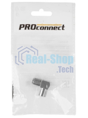 Переходник PROconnect гнездо F - гнездо TV
