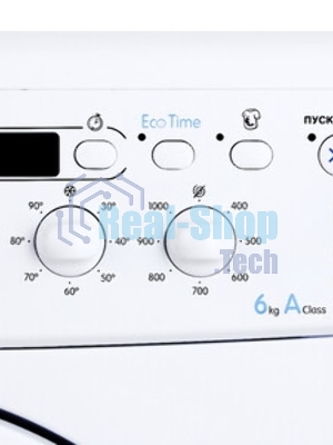 Стиральная машина Indesit IWSD6105 (CIS) L(R) белый, загр. фронтальная макс.: 6 кг 1000 об/мин класс: А